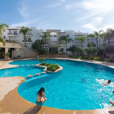 Superbe Appartement Avec Piscine A Harhoura Temara Luaran gambar